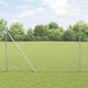 Vidaxl hexagon hek zilver 1,5 x 50 m gegalvaniseerd staal
