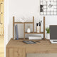 Vidaxl bureau organizer artisanaal eiken 34,5 x 15,5 x 35,5 cm