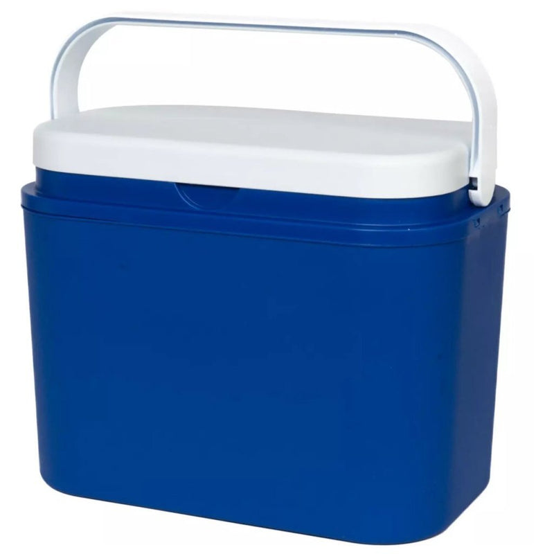 Chargez l'image dans la visionneuse de la galerie, Benson koelbox 10l 32.5x19.6x25.7 cm blauw wit
