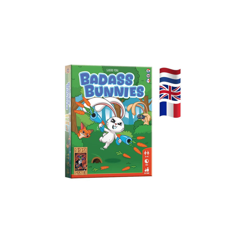 Load image into Gallery viewer, 999games 999 games badass bunnies kaartspel
