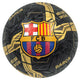 Overige merken voetbal fc barcelona lightning maat 5 zwart goud
