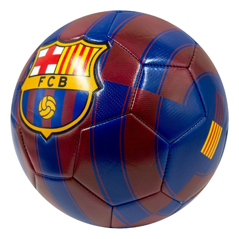 Load image into Gallery viewer, Overige merken voetbal barcelona maat 5 blauw rood
