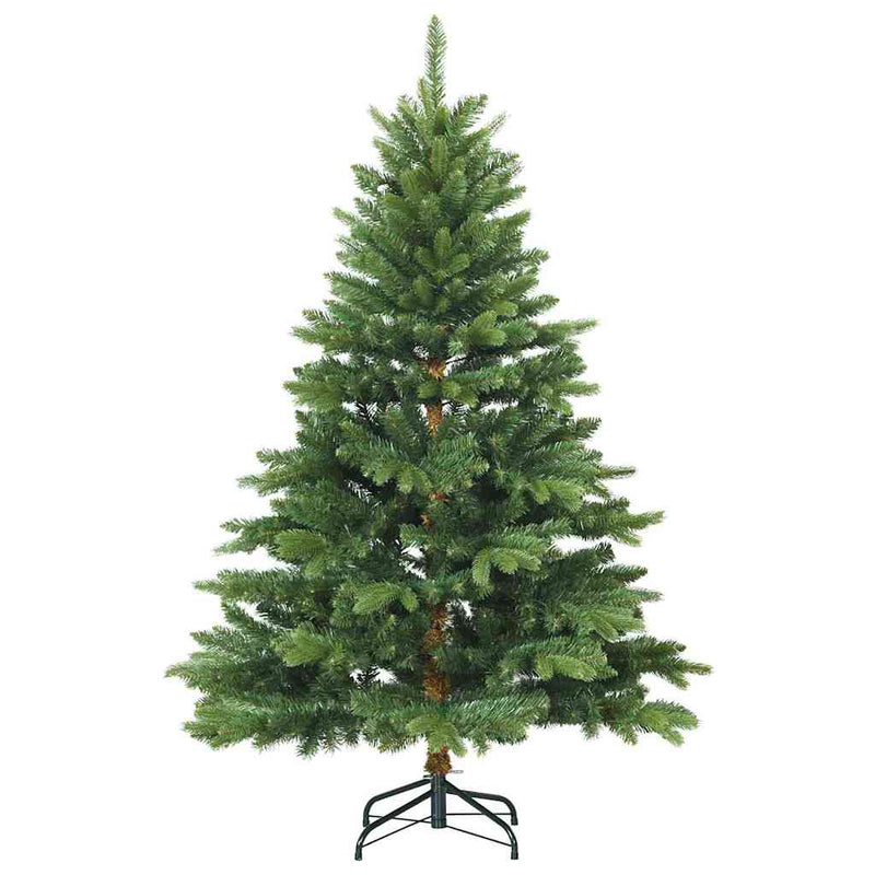 Afbeelding laden in galerijviewer, Vidaxl kunstmatige inklapbare kerstboom groen 150 cm pvc, pe en staal
