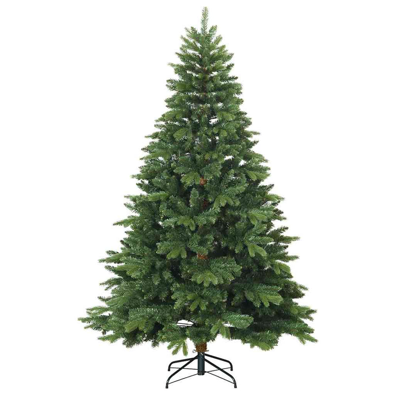 Afbeelding laden in galerijviewer, Vidaxl kunstmatige inklapbare kerstboom groen 180 cm pvc, pe en staal
