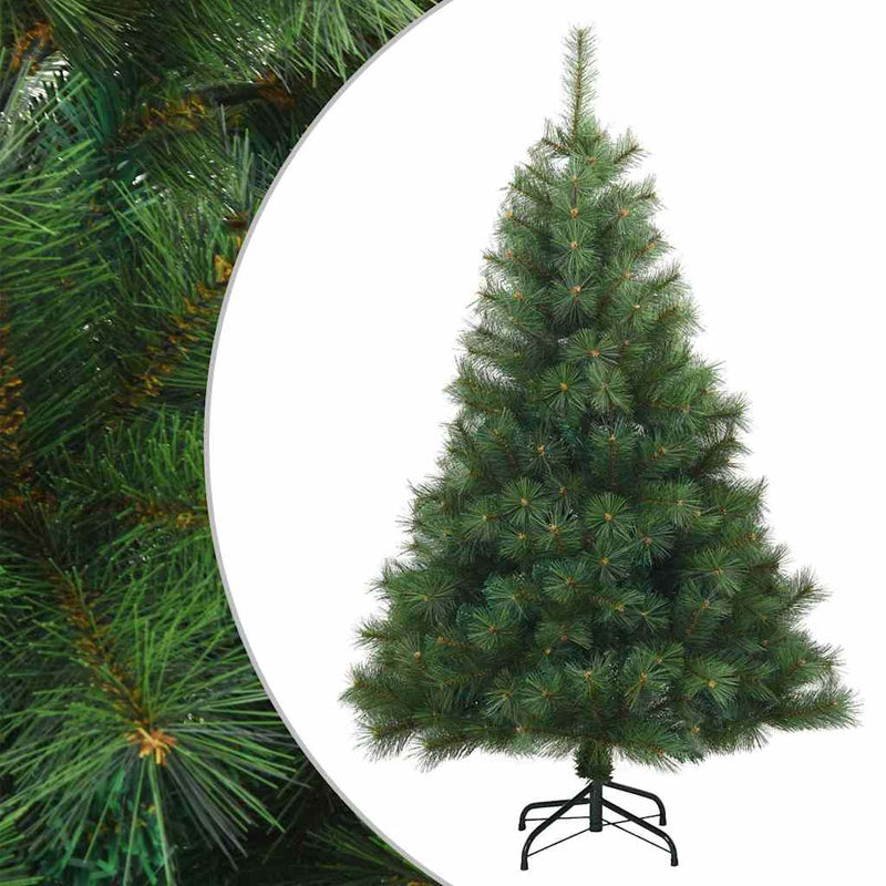 Afbeelding laden in galerijviewer, Vidaxl kunstmatige inklapbare kerstboom groen 120 cm pvc, staal
