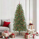 Vidaxl kunstkerstboom met 300 led met standaard groen 180 cm pe en pvc