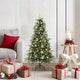 Vidaxl kunstmatige inklapbare kerstboom groen 120 cm pe en pvc