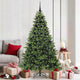 Vidaxl kunstkerstboom met 300 led met standaard groen 180 cm pe en pvc