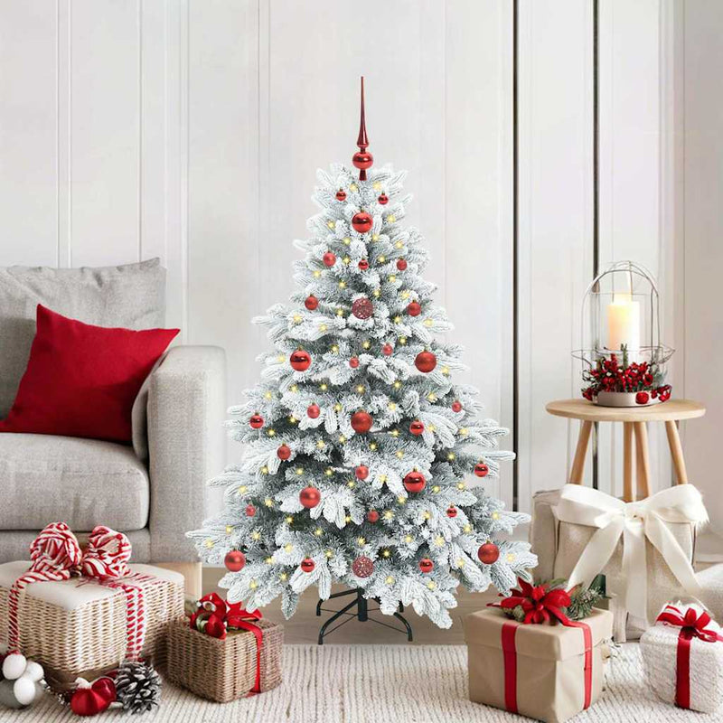 ギャラリービューアに画像をロードする, Vidaxl kunstkerstboom met 150 led met standaard wit 120 cm pe en pvc
