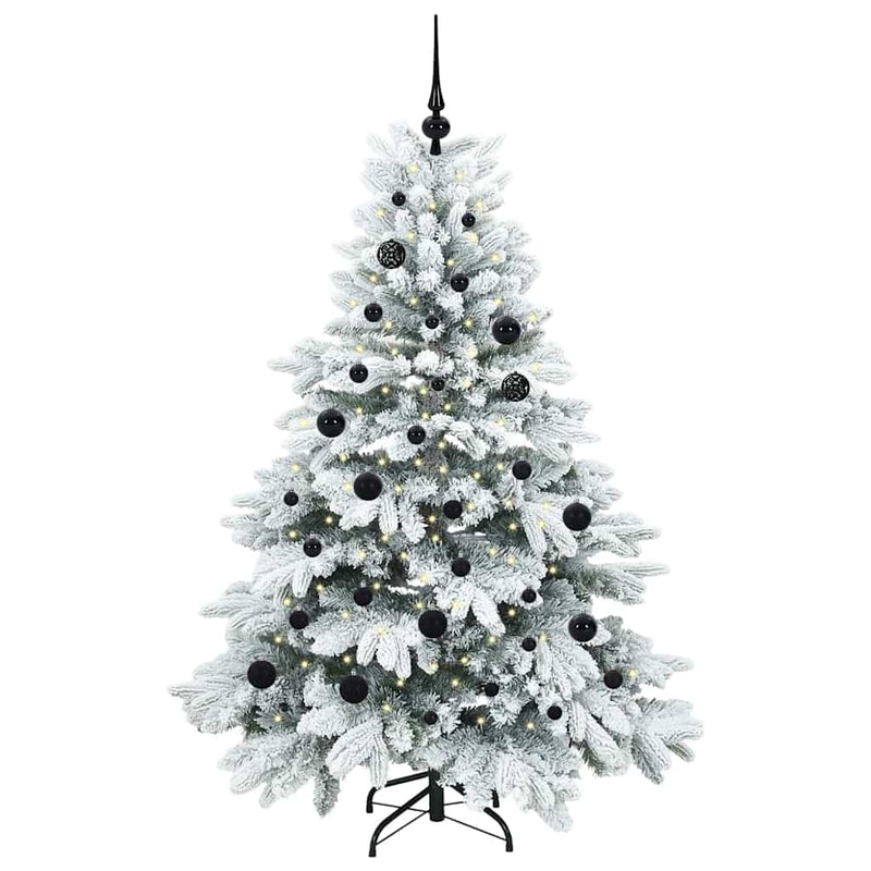 ギャラリービューアに画像をロードする, Vidaxl kunstkerstboom met 150 led met standaard wit 150 cm pe en pvc
