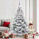 Vidaxl kunstkerstboom met 300 led met standaard wit 180 cm pe en pvc
