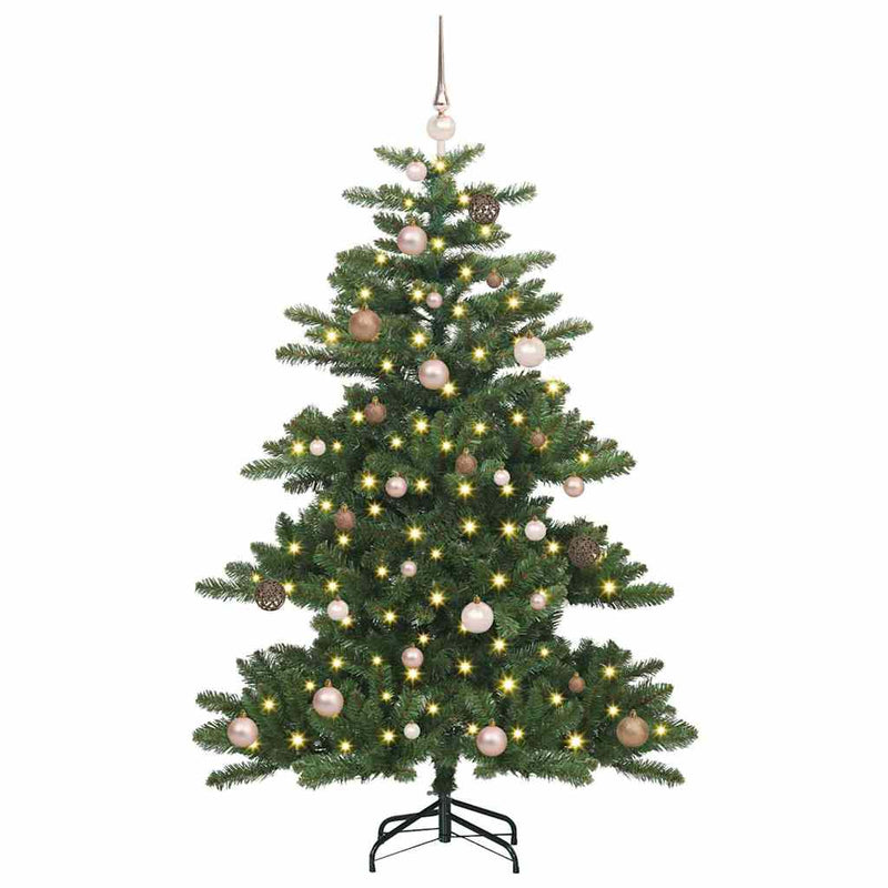 Chargez l'image dans la visionneuse de la galerie, Vidaxl kunstmatige inklapbare kerstboom groen 150 cm pvc en staal
