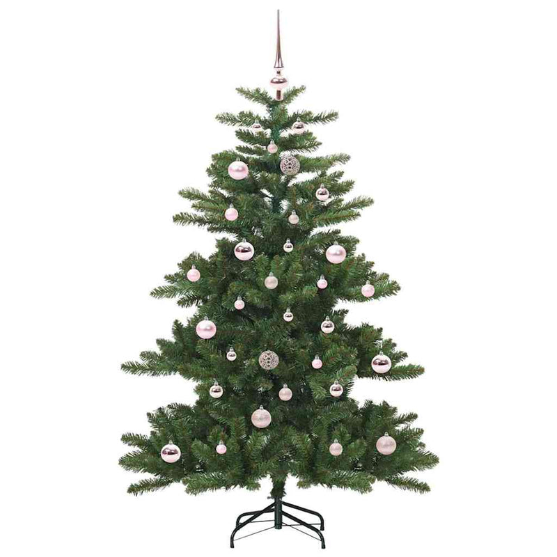 Afbeelding laden in galerijviewer, Vidaxl kunstmatige inklapbare kerstboom groen 150 cm pvc en staal

