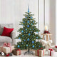 Vidaxl kunstmatige inklapbare kerstboom groen 150 cm pvc en staal