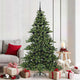 Vidaxl kunstmatige inklapbare kerstboom groen 180 cm pvc en staal
