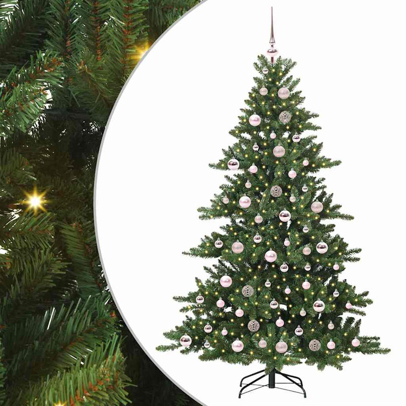 ギャラリービューアに画像をロードする, Vidaxl kunstmatige inklapbare kerstboom groen 180 cm pvc en staal
