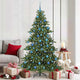 Vidaxl kunstmatige inklapbare kerstboom groen 180 cm pvc en staal