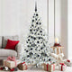 Vidaxl kunstmatige inklapbare kerstboom wit 180 cm pvc en staal