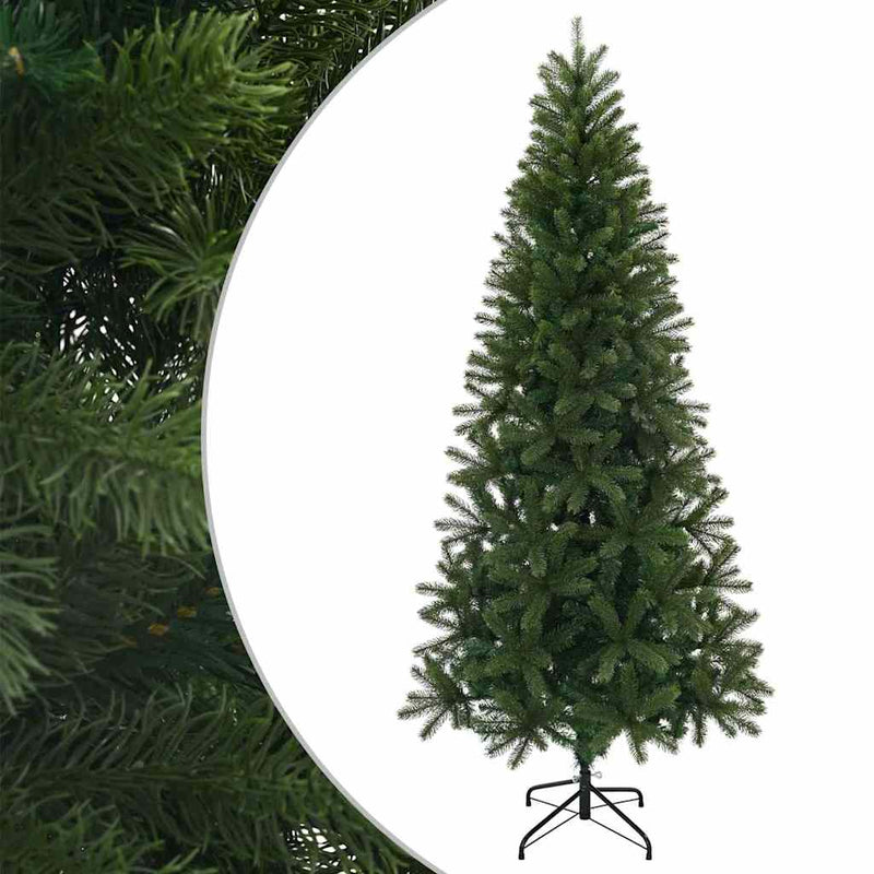 Chargez l'image dans la visionneuse de la galerie, Vidaxl kunstkerstboom met standaard groen 180 cm pvc, pe en staal
