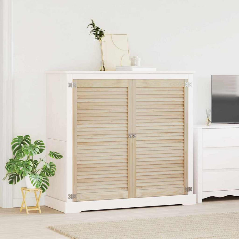 Afbeelding laden in galerijviewer, Vidaxl kastdeur 2 pcs naturel 110 x 2,1 x 59,5 cm massief grenenhout
