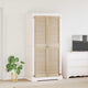 Vidaxl kastdeur 2 pcs naturel 170 x 2,1 x 39,5 cm massief grenenhout