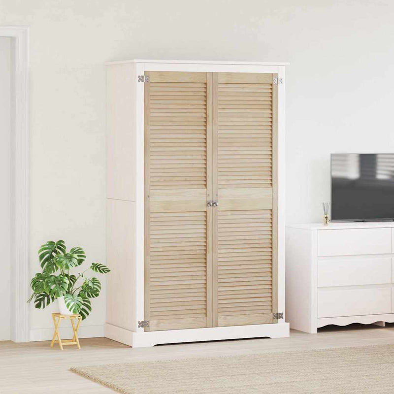 ギャラリービューアに画像をロードする, Vidaxl kastdeur 2 pcs naturel 170 x 2,1 x 49,5 cm massief grenenhout
