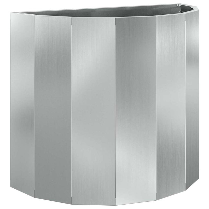 Chargez l'image dans la visionneuse de la galerie, Vidaxl plantenbak zilver 60 x 30 x 50 cm gegalvaniseerd staal
