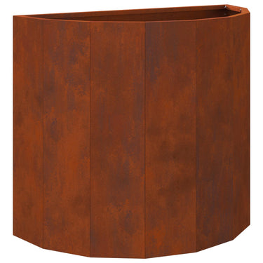 Vidaxl plantenbak roestig 60 x 30 x 50 cm cortenstaal