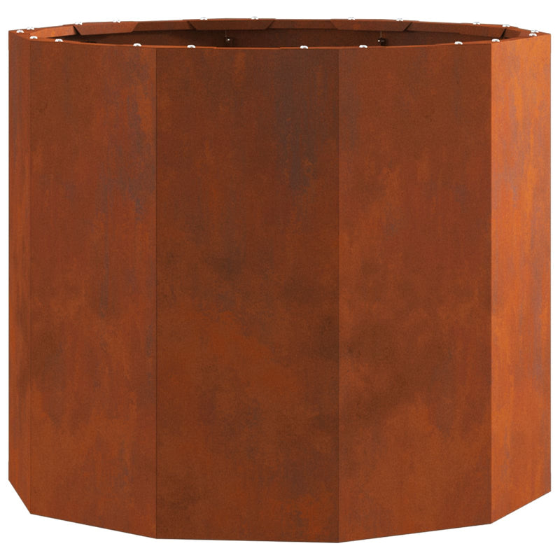 Afbeelding laden in galerijviewer, Vidaxl plantenbak roestig 60 x 60 x 50 cm cortenstaal
