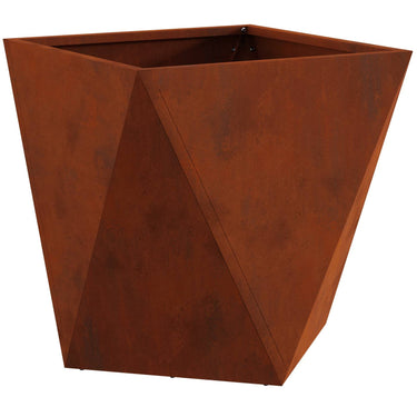Vidaxl plantenbak roestig 40 x 40 x 40 cm cortenstaal