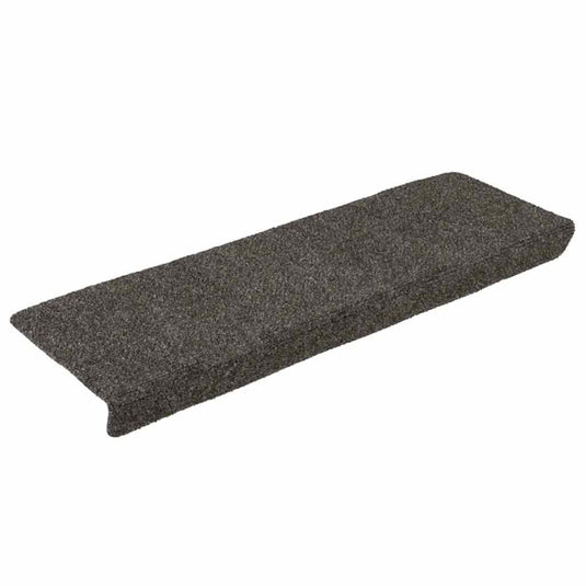 Vidaxl trapmatten zelfklevend 30 stuks 65x21x4 cm antraciet rechthoekige rand
