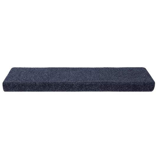 Vidaxl trapmatten zelfklevend 20 stuks 65x21x4 cm antraciet rechthoekige rand