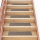 Vidaxl trapmatten zelfklevend 30 stuks 76x20 cm beige rechthoekig