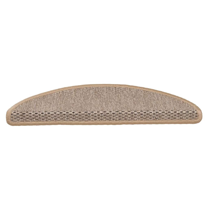 ギャラリービューアに画像をロードする, Vidaxl trapmatten zelfklevend sisal-look 30 st 56x17x3 cm lichtbeige
