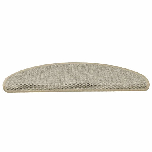 Vidaxl trapmatten zelfklevend sisal-look 30 st 65x21x4 cm lichtgroen