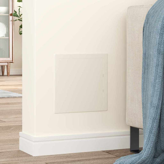 Vidaxl toegangs-panelen 2 st wit 20 x 20 cm abs kunststof