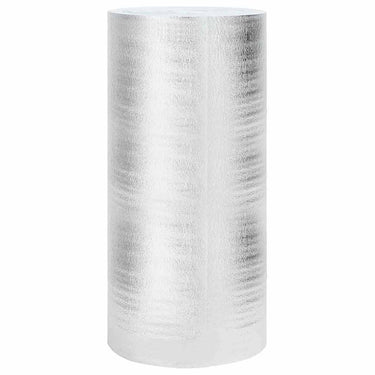 Vidaxl radiatorfolie zilver 10 x 1 m polyetheen