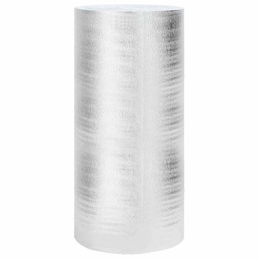 Vidaxl radiatorfolie zilver 15 x 1 m polyetheen