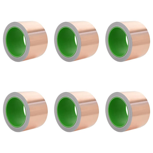 Vidaxl kopertape 6 pcs koper 2000 x 7 cm koper