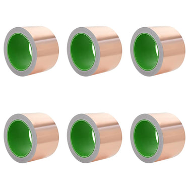 Vidaxl kopertape 6 pcs koper 2000 x 7 cm koper
