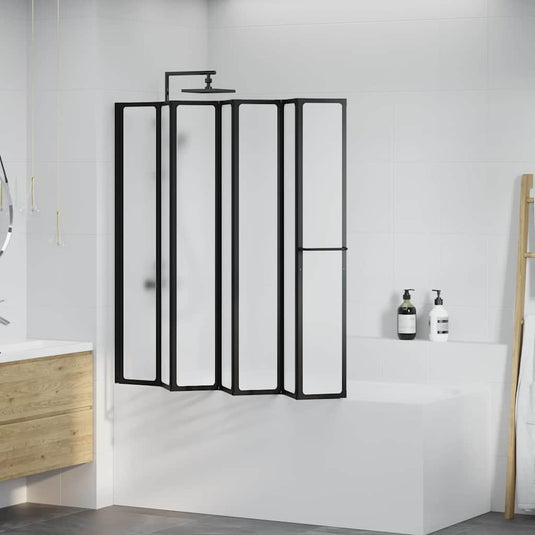 Vidaxl douchescherm anders zwart 168 x 140 cm aluminium