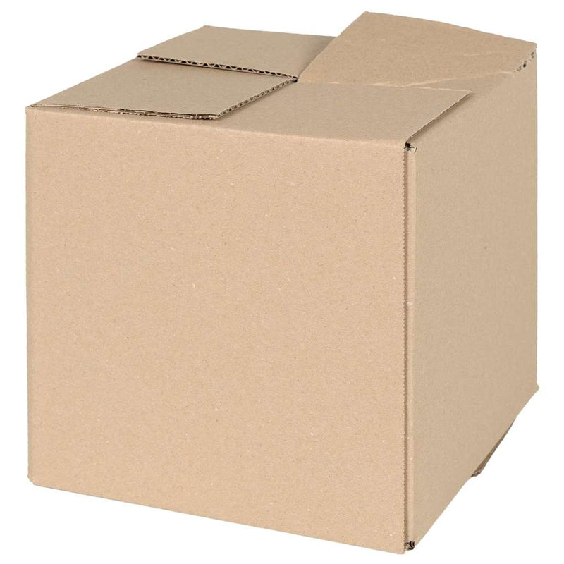 Afbeelding laden in galerijviewer, Vidaxl vouwdoos met opslag 50 pcs naturel 20 x 20 x 20 cm karton
