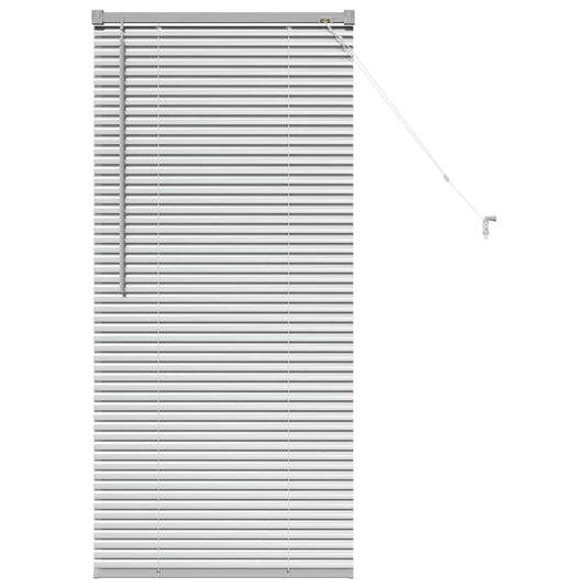 Vidaxl venetiaanse jaloezieën zilver 130 x 65 cm aluminium