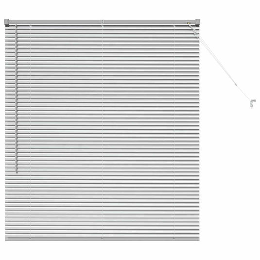 Vidaxl venetiaanse jaloezieën zilver 130 x 110 cm aluminium