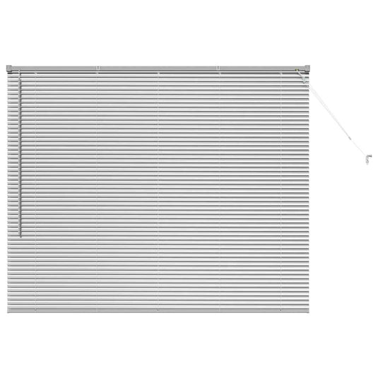 Vidaxl venetiaanse jaloezieën zilver 130 x 155 cm aluminium
