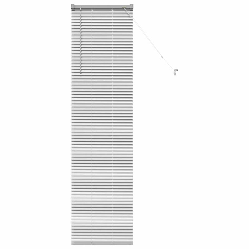 Chargez l'image dans la visionneuse de la galerie, Vidaxl venetiaanse jaloezieën zilver 175 x 45 cm aluminium
