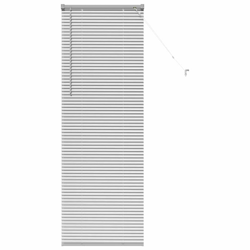 Chargez l'image dans la visionneuse de la galerie, Vidaxl venetiaanse jaloezieën zilver 175 x 55 cm aluminium
