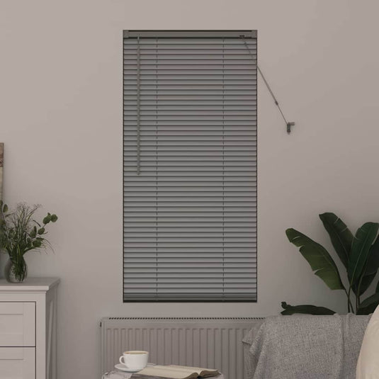 Vidaxl venetiaanse jaloezieën zilver 175 x 65 cm aluminium