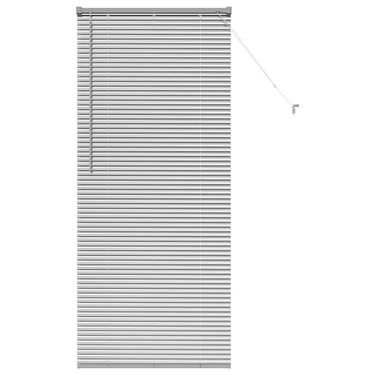 Vidaxl venetiaanse jaloezieën zilver 175 x 75 cm aluminium