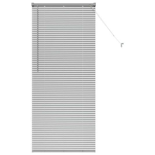 Vidaxl venetiaanse jaloezieën zilver 175 x 75 cm aluminium